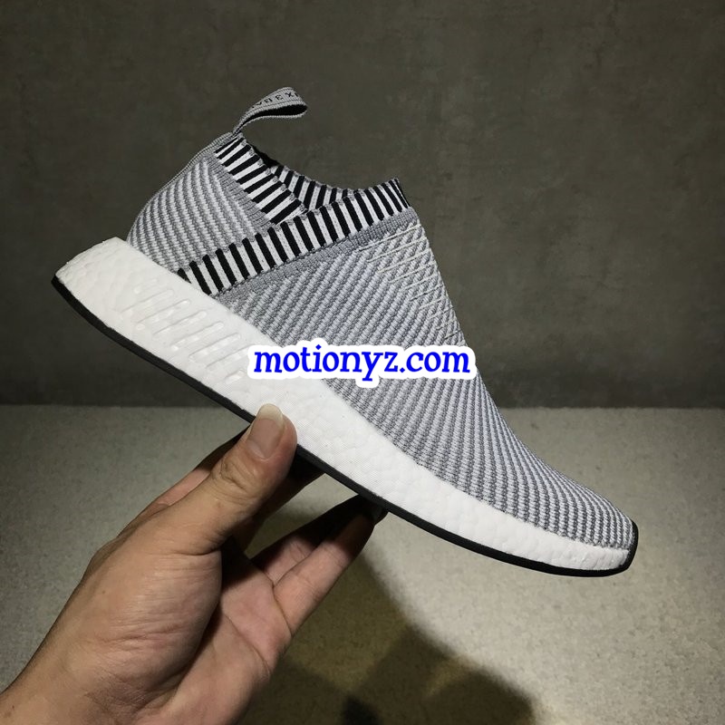 Adidas Kith Naked NMD CS2 PK Grey Real Boost